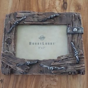 Barbwire Hobby Lobby picture frame